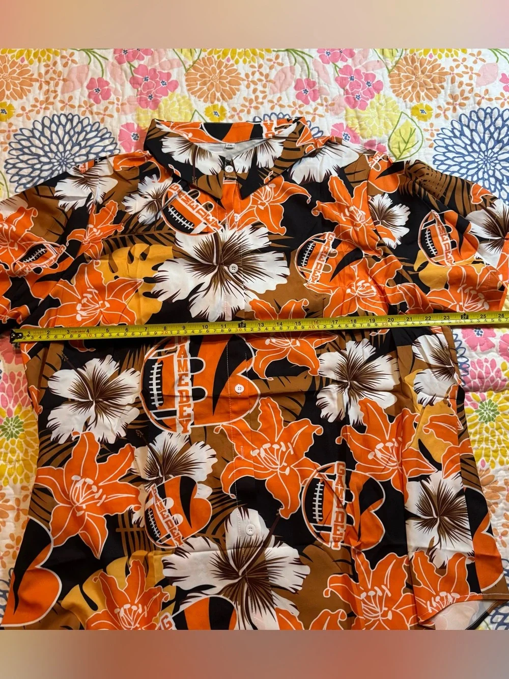 New 2XL womens bengals gameday Hawaiian shirt - Picture 5 of 5